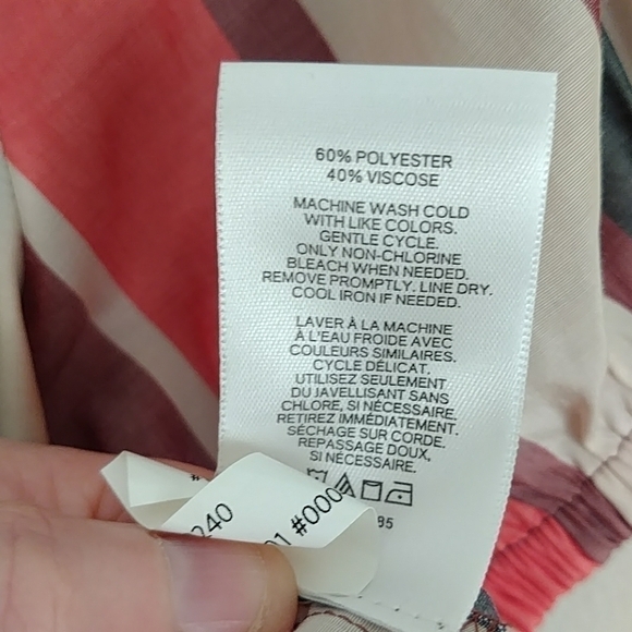 𝅺✨express striped off-the-shoulder bow tie back top - Picture 6 of 7